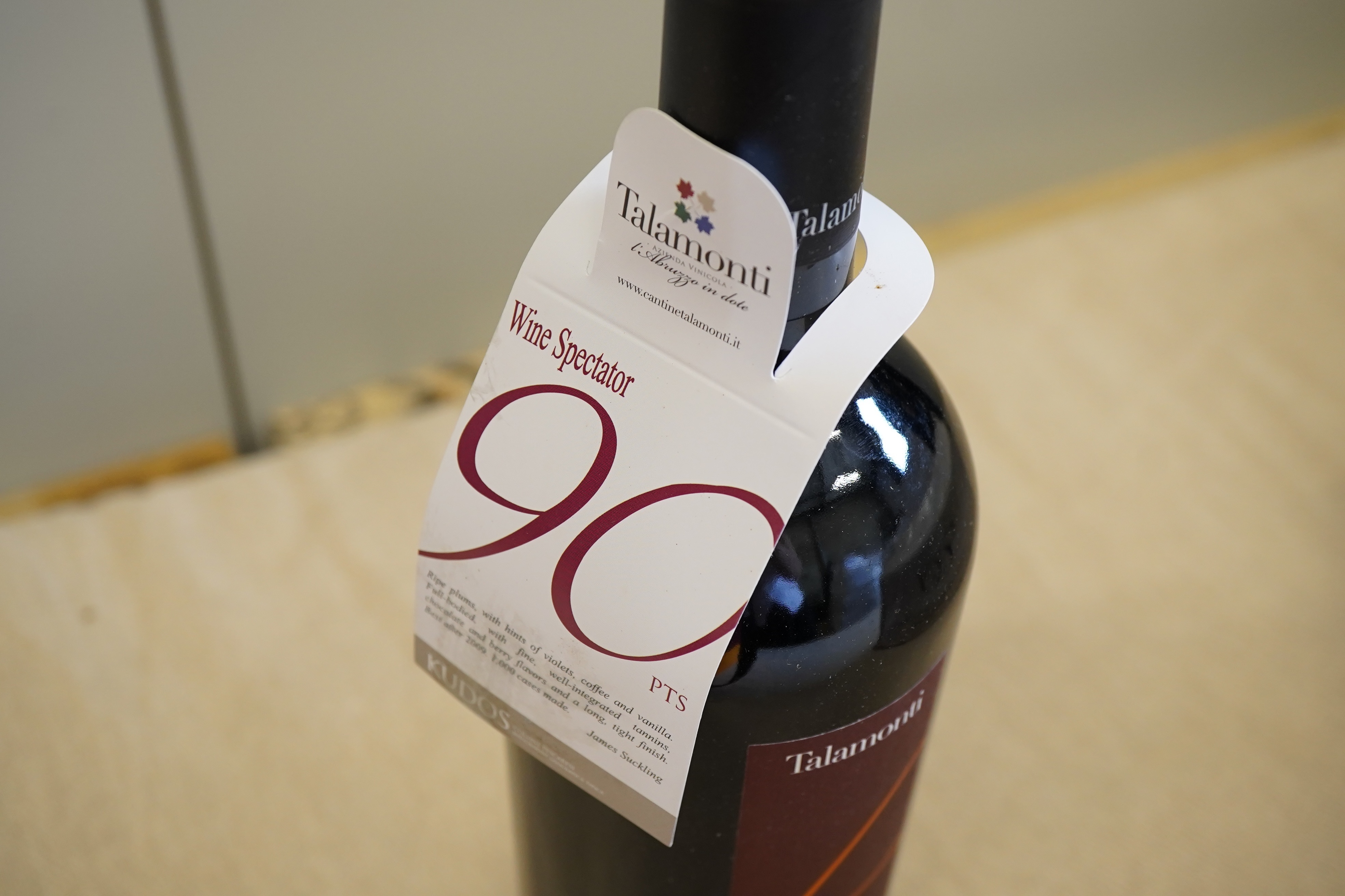 Talamonti, 'Kudos' Rosso Colline Pescaresi IGT, 2004